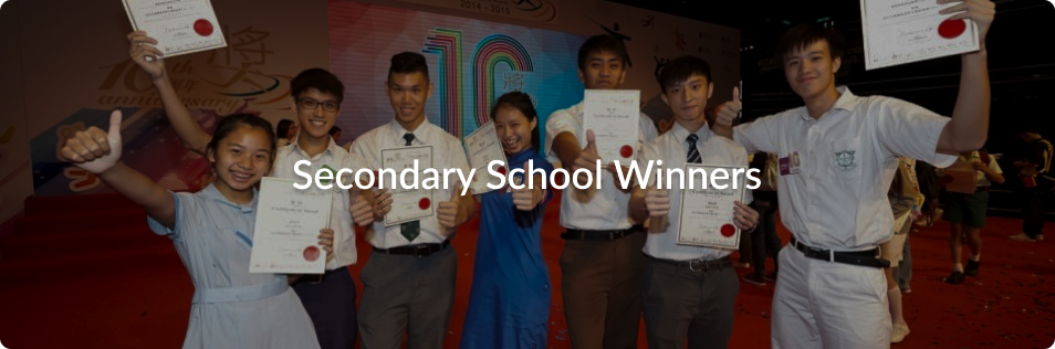 Secondary School Winners